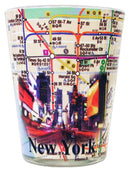 MTA New York Subway Map - Shot Glass - 1.5oz