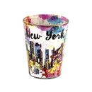 Water Color NY Design Shot Glass - 1.5oz