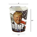 Donald Trump Royalty "Trump 2020" White House and US Flag Shot Glass - 1.5oz