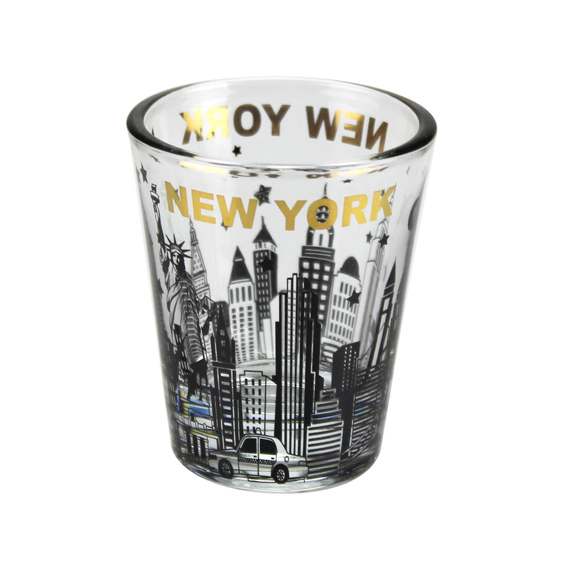 New York Skyline Shot Glass - 1.5oz