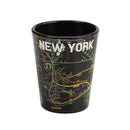New York MTA Subway Map - Shot Glass - 1.5oz