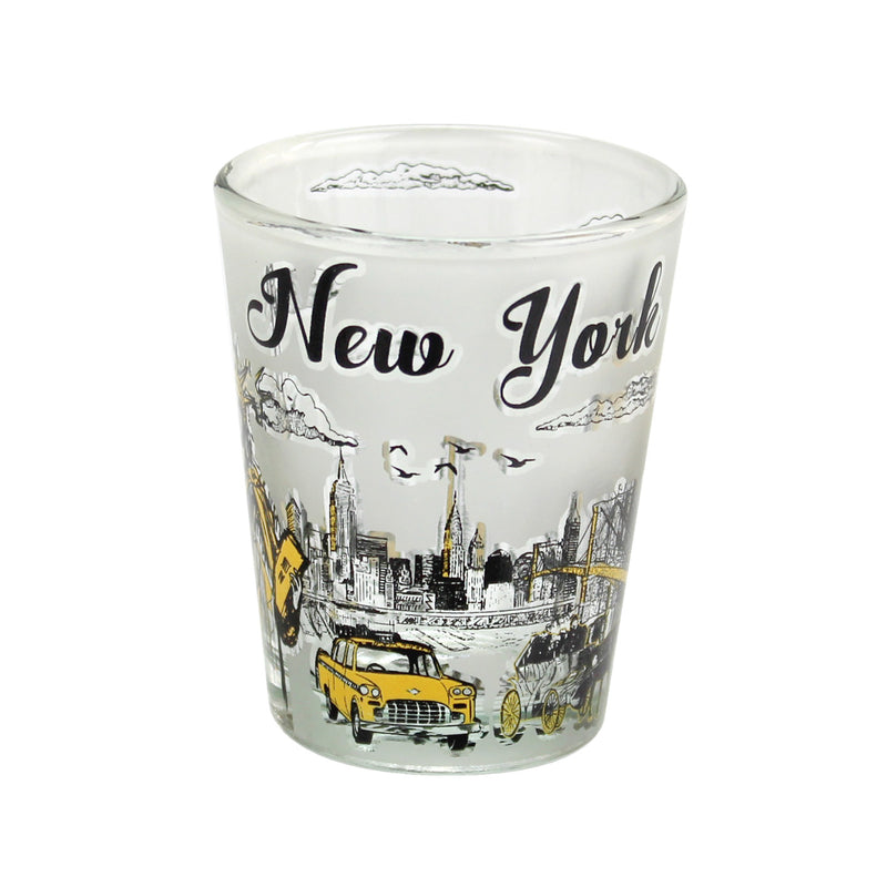 Torkia - New York Skyline Shot Glass - 1.5oz