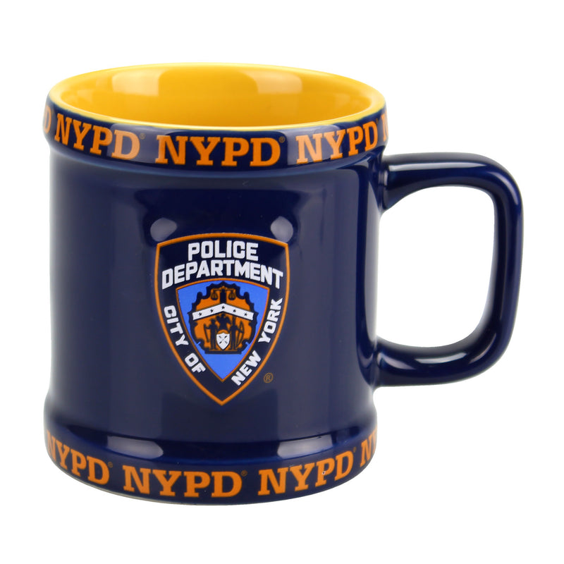 NYPD 3D Ceramic Coffee Mug - 11oz