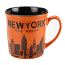 New York Big Apple City Skyline Jumbo Ceramic Mugs - 12oz