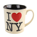 I Love NY 3D Jumbo Ceramic Mugs - 12oz
