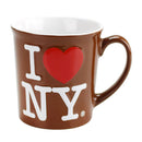 I Love NY 3D Jumbo Ceramic Mugs - 12oz