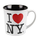 I Love NY 3D Jumbo Ceramic Mugs - 12oz