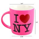 I Love NY - New Bone China Coffee Mug - 11oz