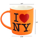 I Love NY - New Bone China Coffee Mug - 11oz