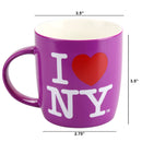 I Love NY - New Bone China Coffee Mug - 11oz