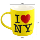 I Love NY - New Bone China Coffee Mug - 11oz