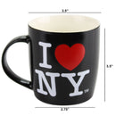 I Love NY - New Bone China Coffee Mug - 11oz