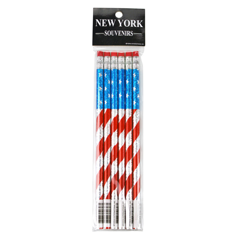 USA Flag Foil Pencil