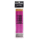 New York City Skyline Foil Pencil Set