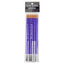 New York City Skyline Foil Pencil Set
