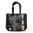 New York MTA Subway Map Canvas Bag