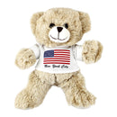 Torkia Gifts - Teddy Bears with New York City & Flag T-Shirt