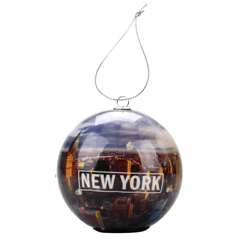 New York City Christmas Ball Ornaments