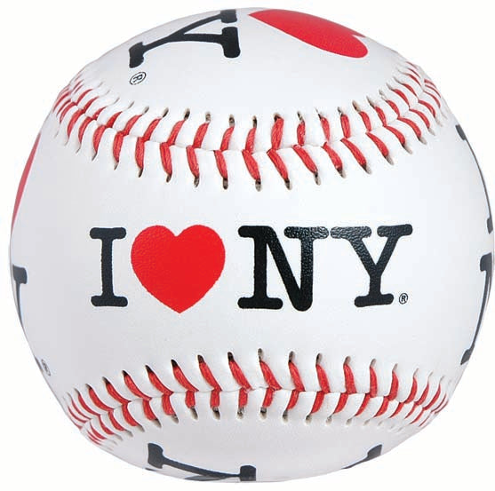 I Love NY Baseball Souvenir
