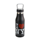 I Love/Heart NY - Stainless Steel Travel Handle Water Bottle - 16oz