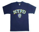 Big Print Lettering w/ Logo NYPD T-Shirt