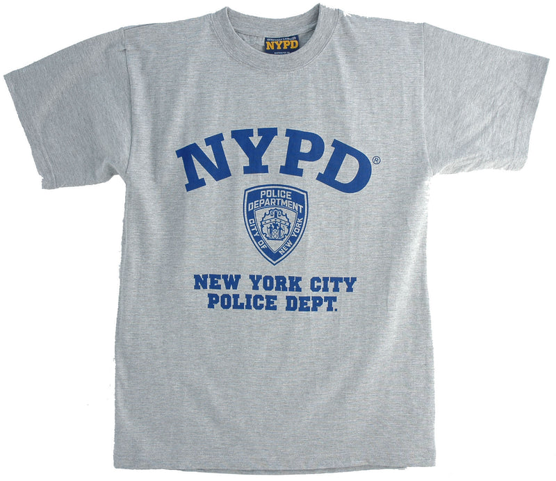 NYPD T-Shirt w/ Logo & Lettering