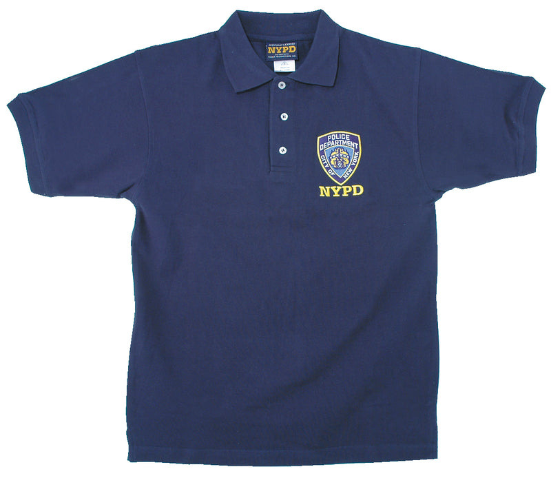 NYPD Embroidery Polo T-Shirt