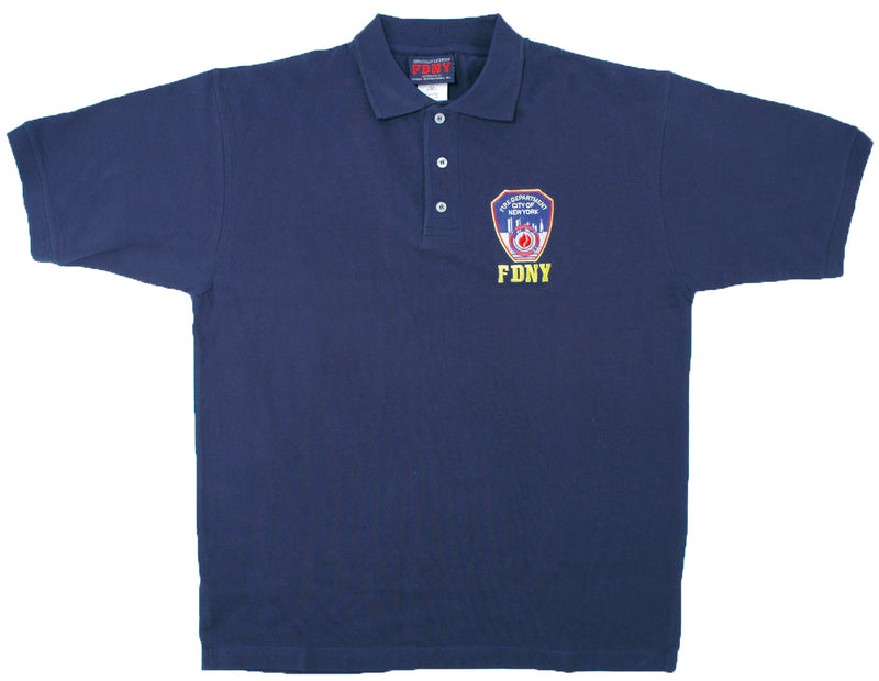 FDNY Embroidery Polo T-Shirt