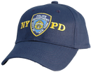 NYPD Baby Size Cap w/Lettering & Logo Navy