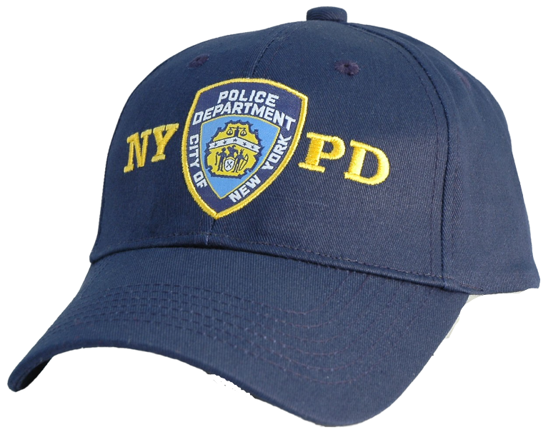 NYPD Baby Size Cap w/Lettering & Logo Navy