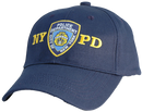 NYPD Junior Size Cap w/Lettering & Logo Navy