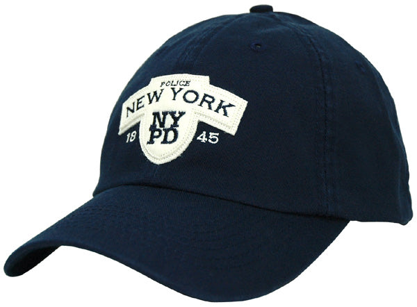 NYPD Navy Cap w/Design Logo & Lettering 1845 Police New York