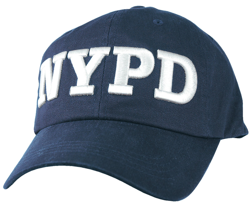 NYPD Navy Cap w/White Lettering